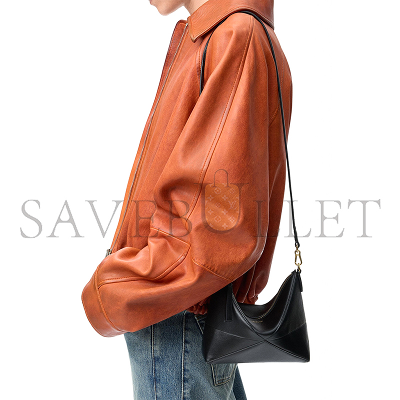 LOEWE PUZZLE FOLD LEATHER SHOULDER BAG (23*15*6cm)